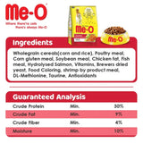 MeO Salmon Adult Dry Cat Food - dspetstore.com