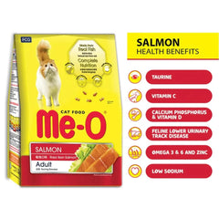 MeO Salmon Adult Dry Cat Food - dspetstore.com