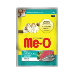 MeO Tuna with Sardine in Jelly Adult Wet Cat Food - dspetstore.com