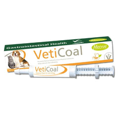 Mervue Veticoal Charcoal Paste for Dogs and Cats, For Intestinal Health, 30 ml - dspetstore.com