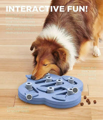 Outward Hound Nina Ottosson Dog Hide N' Slide Purple Interactive Treat Puzzle Dog Toy - dspetstore.com