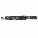 Pawise Adjustable Marbling Black Cat Collar - dspetstore.com