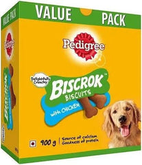 Pedigree Biscrok Dog Biscuit, Chicken Flavour – 900g - dspetstore.com