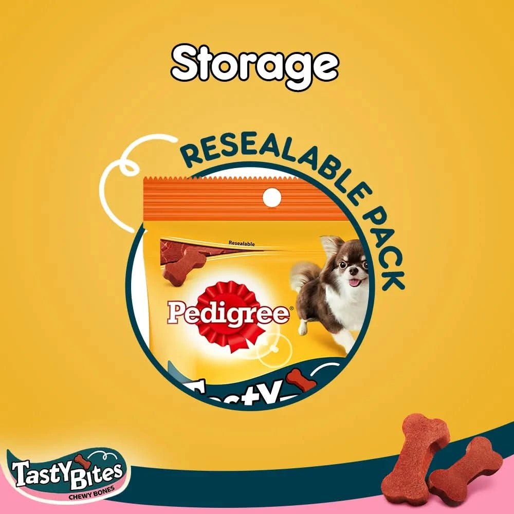 Pedigree Dog Treats Tasty Bites Chicken & Smoke Flavor - dspetstore.com