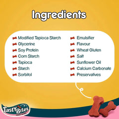 Pedigree Dog Treats Tasty Bites Chicken & Smoke Flavor - dspetstore.com