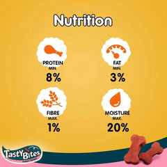 Pedigree Dog Treats Tasty Bites Chicken & Smoke Flavor - dspetstore.com