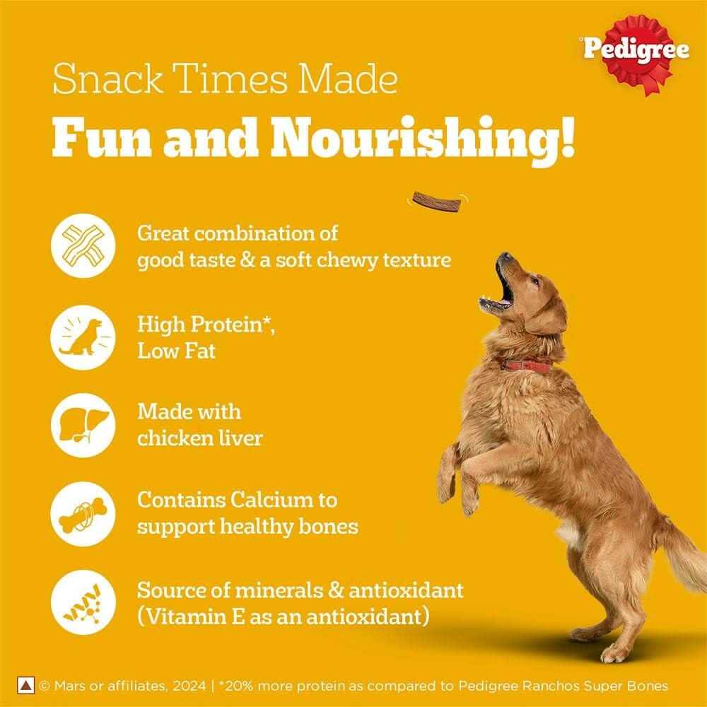 Pedigree Grilled Liver Tasty Jerky Dog Treats - dspetstore.com