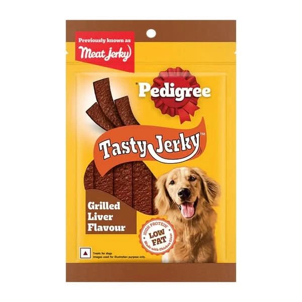 Pedigree Tasty Jerky Adult Grilled Liver Dog Treats - dspetstore.com