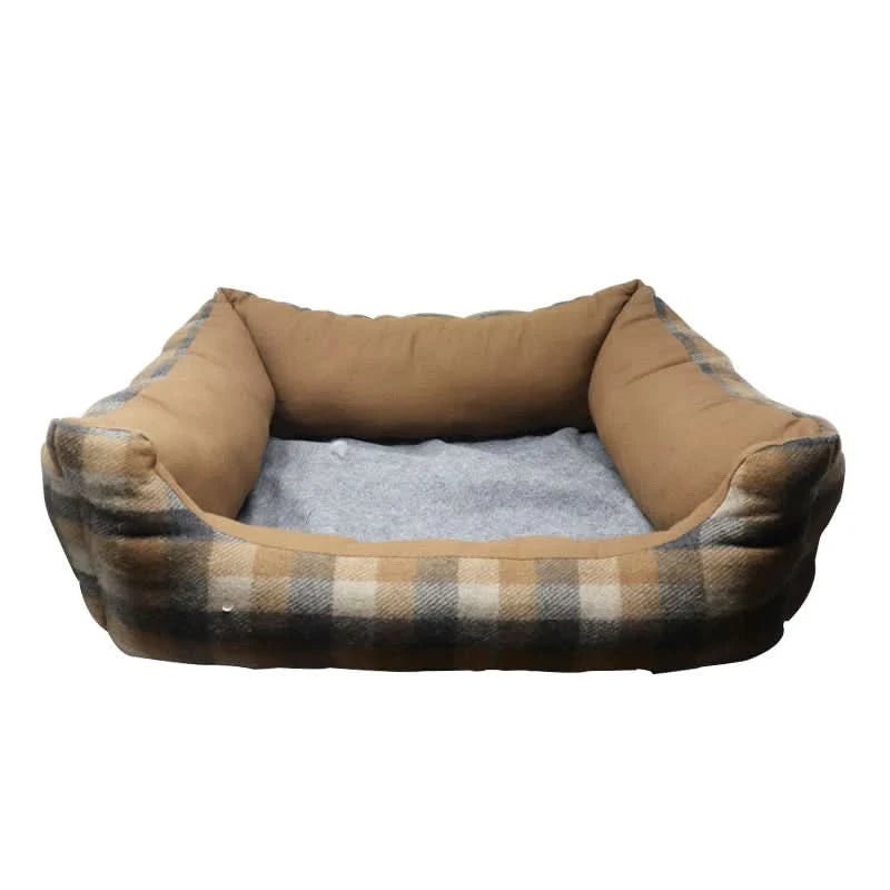 Petspot Premium Woolen Sofa Bed For Dogs, Extra Large - dspetstore.com