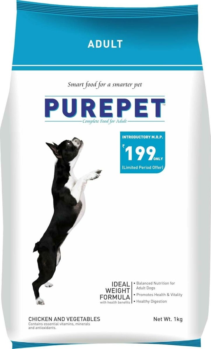 Purepet Chicken & Vegetable Adult Dry Dog Food - dspetstore.com