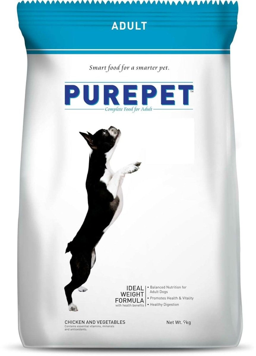 Purepet Chicken & Vegetable Adult Dry Dog Food - dspetstore.com