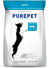 Purepet Chicken & Vegetable Adult Dry Dog Food - dspetstore.com
