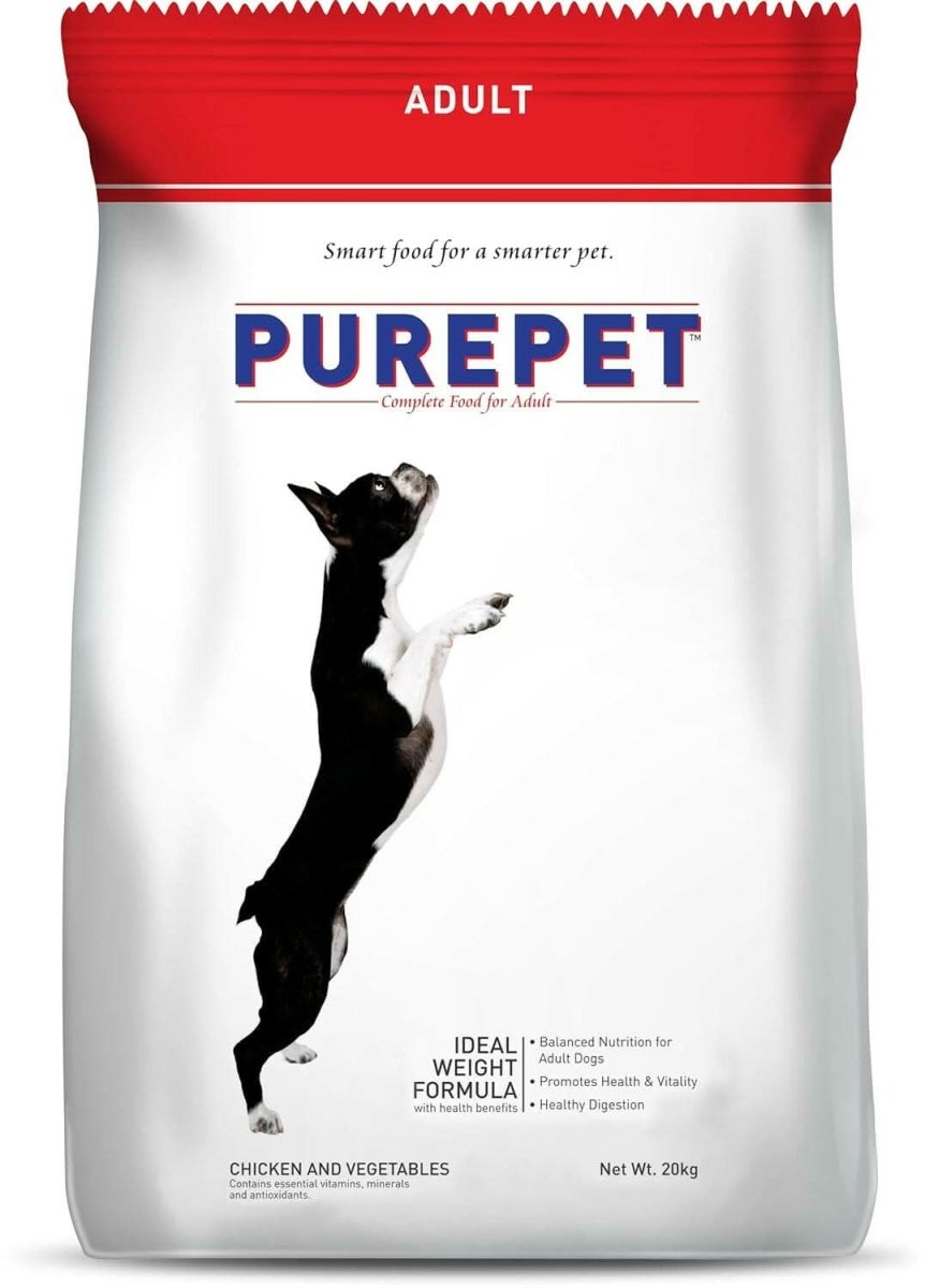 Purepet Chicken & Vegetable Adult Dry Dog Food - dspetstore.com