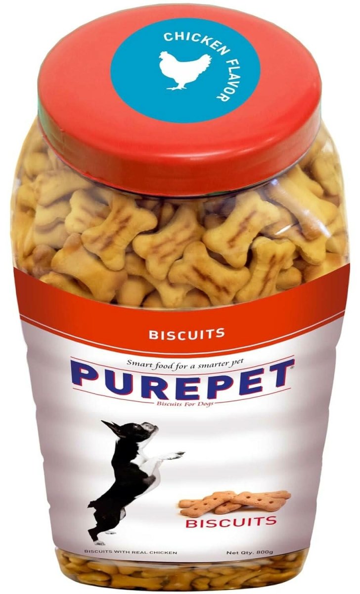PUREPET Dog Biscuit Treats – Real Chicken Flavour for All Life Stages - dspetstore.com