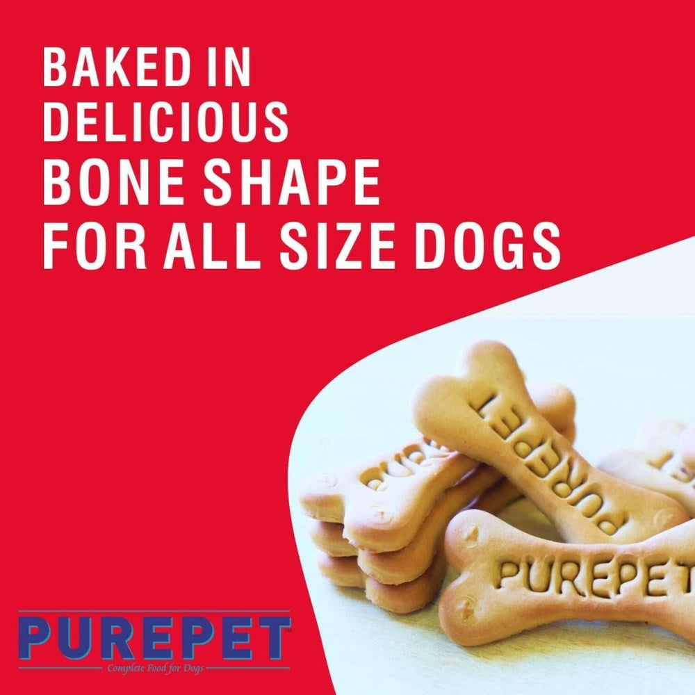 PUREPET Dog Biscuit Treats – Real Chicken Flavour for All Life Stages - dspetstore.com