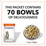 Purepet Mackerel Adult Dry Cat Food - dspetstore.com