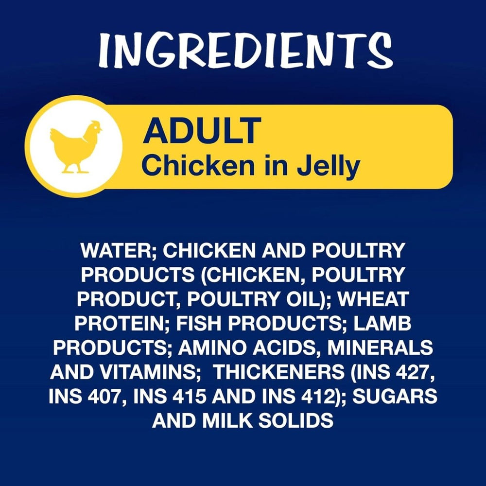 Purina Felix Chicken with Jelly Adult Cat Wet Food – 85g - dspetstore.com