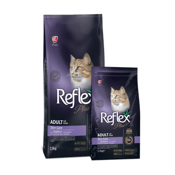Reflex Plus Skin Care Adult Cat Food with Salmon (1.5kg) - dspetstore.com