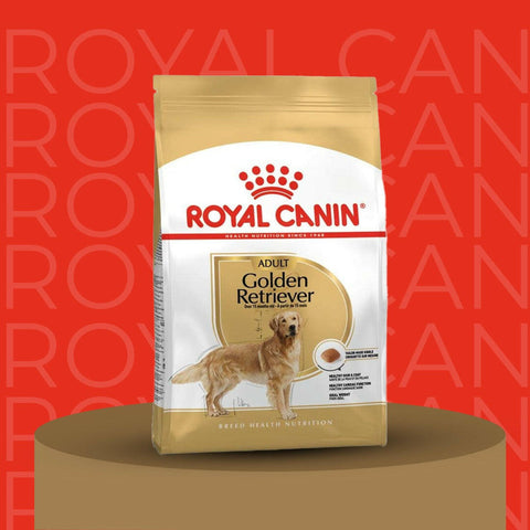 Royal Canin Golden Retriever Adult Dog Food.