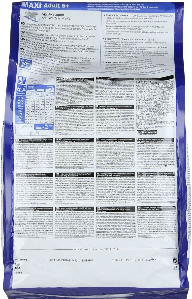 Royal Canin Maxi Adult 5+ Dog Food - dspetstore.com