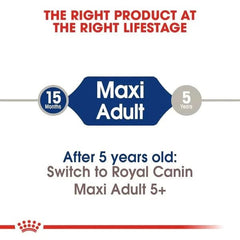 Royal Canin Maxi Adult Dry Dog Food - dspetstore.com
