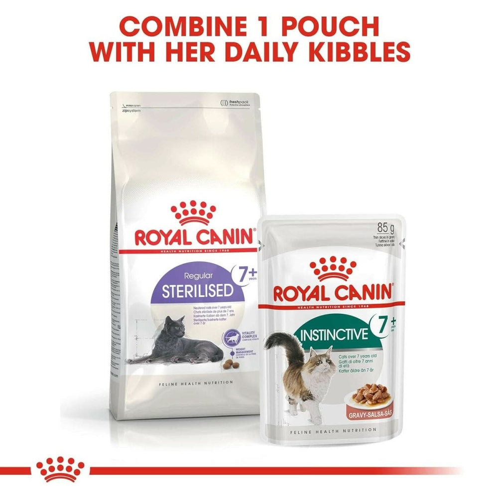 Royal Canin Sterlilised 7+ Cat Food - dspetstore.com