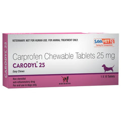 Savavet Carodyl (Carprofen) Dog 25mg Tablet - dspetstore.com