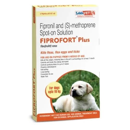 Savavet Fiprofort Plus (Fipronil) Tick and Flea Control Spot On for Dogs - dspetstore.com