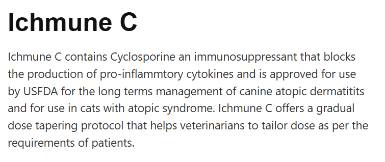 Savavet Ichmune C Cyclosporine Tablet for Dogs - dspetstore.com