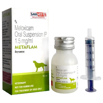 Savavet Metaflam (Meloxicam) Oral Suspension (15ml) - dspetstore.com