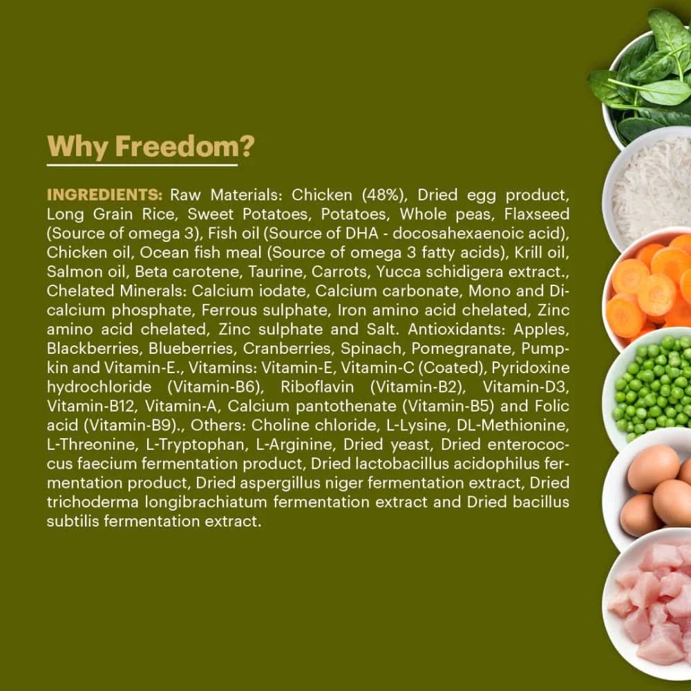 Signature Freedom Puppy Dog Food Chicken and Rice Recipe - dspetstore.com