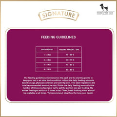 Signature Grain Zero Adult Cat Food - All Breed Formula - dspetstore.com