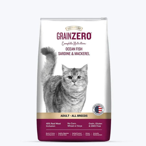 Signature Grain Zero Adult Cat Food - All Breed Formula - dspetstore.com