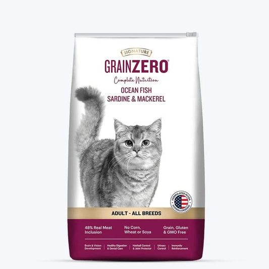 Signature Grain Zero Adult Cat Food - All Breed Formula - dspetstore.com