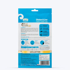 Signature Grain Zero Woow Creamy Chicken & Liver Lickable Treats for Cat & Kitten – 75 g - dspetstore.com
