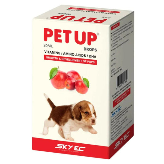 Skyec Petup Drops Multi Vitamin Supplement for Puppies & Kittens – 30ml - dspetstore.com