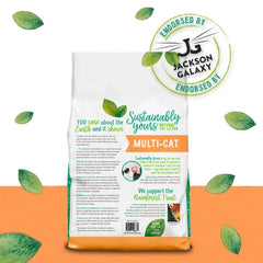 Sustainably Yours Multi Cat Unscented Large Grains Cat Litter - dspetstore.com