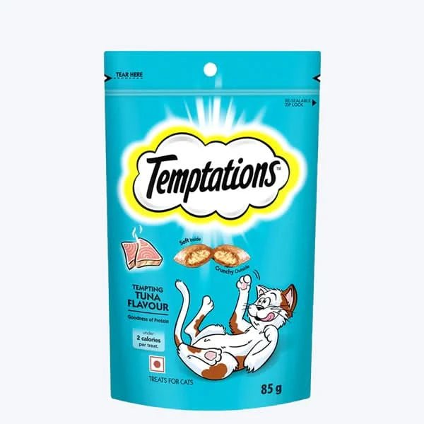 Temptations Cat Treats Tuna Flavor – Tasty & Irresistible - dspetstore.com