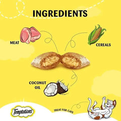 Temptations Cat Treats Tuna Flavor – Tasty & Irresistible - dspetstore.com