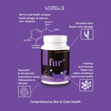 Venttura Fur Plus Skin & Coat Supplement for Dogs – 60 Chews - dspetstore.com