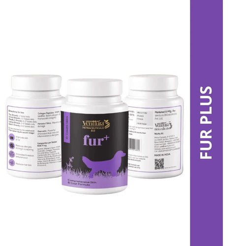 Venttura Fur Plus Skin & Coat Supplement for Dogs – 60 Chews - dspetstore.com