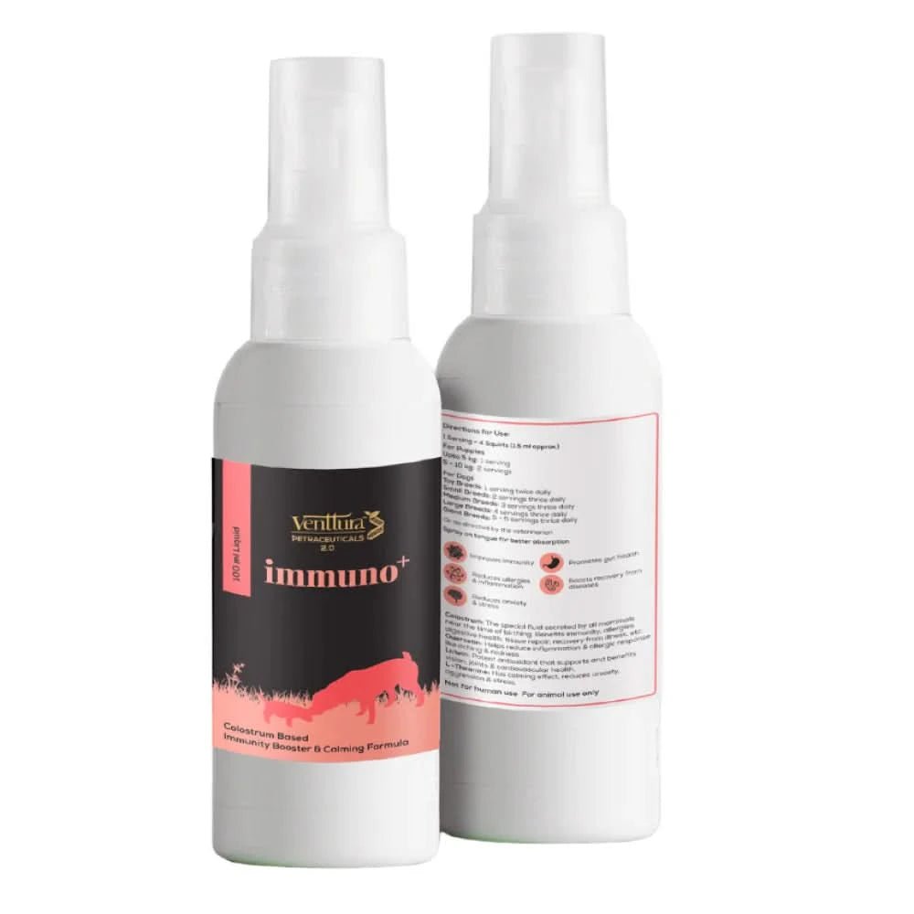 Venttura Immuno Plus Immunity Booster Spray for Dogs – 100ml - dspetstore.com