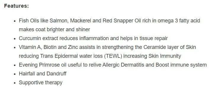 Vetina Soft Coat Syrup for Dogs and Cats (250ml) - dspetstore.com