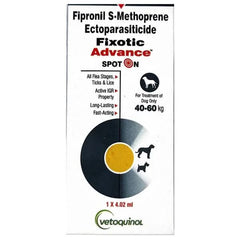 Vetoquinol Fixotic Advance (Fipronil) Tick & Flea Control Spot On for Dogs - dspetstore.com
