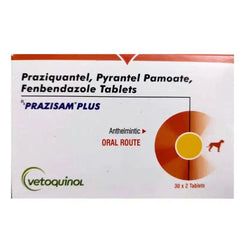 Vetoquinol Prazisam Plus Dewormer for Dogs - dspetstore.com