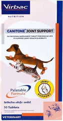 Virbac Canitone Tablets Calcium Supplement for Dogs and Cats (Pack of 30 tablets) - dspetstore.com