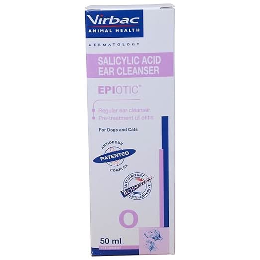 Virbac Epiotic Ear Cleanser (Salicylic Acid) for Dogs & Cats - dspetstore.com