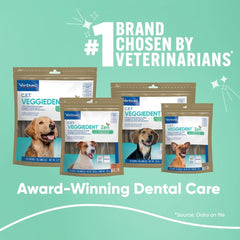 Virbac Veggiedent Dental Chew For Small Dogs - dspetstore.com