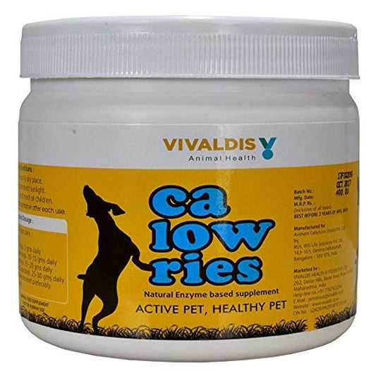 Vivaldis Calowries Powder for Dogs and Cats (150g) - dspetstore.com