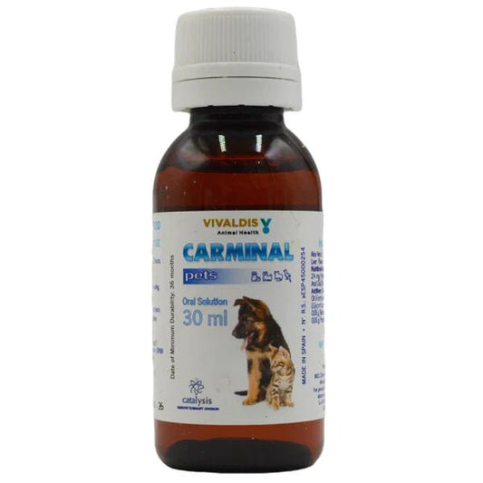 Vivaldis Carminal Syrup for Dogs and Cats (30ml) - dspetstore.com